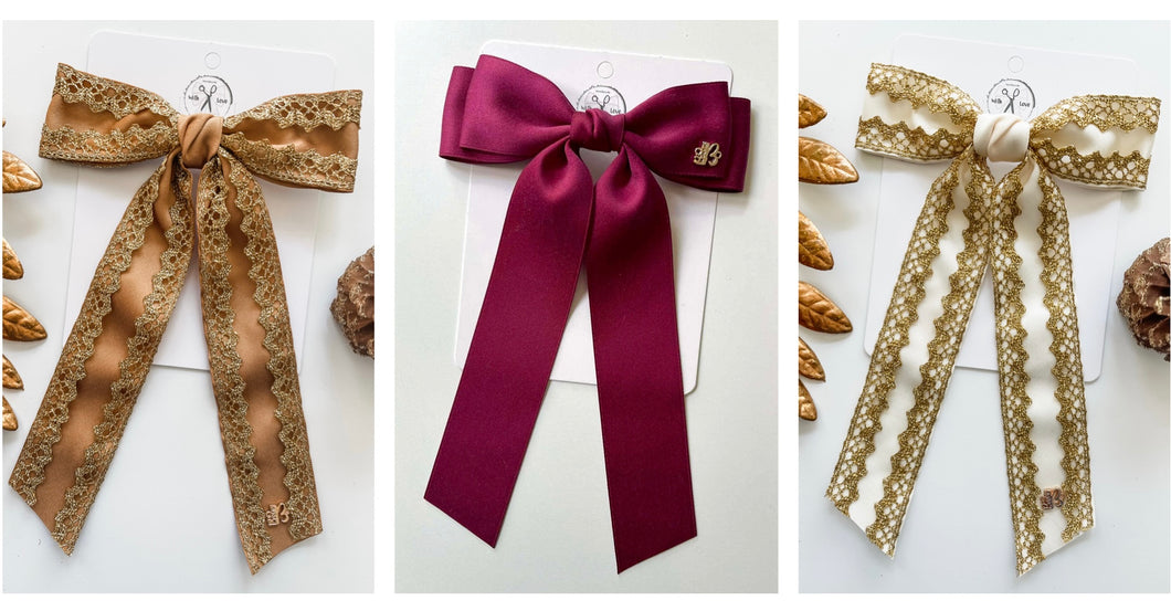 BUNDLE Wine Ceci + 2 Gwenna Bows