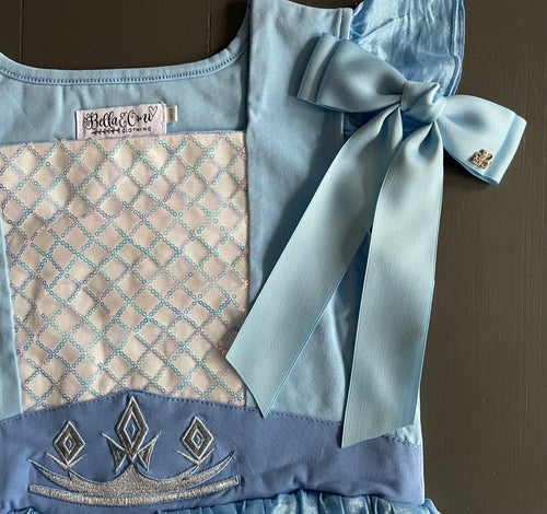 Sky Blue Satin Ceci