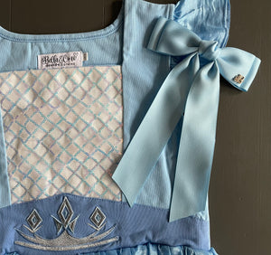 Sky Blue Satin Ceci
