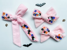 Load image into Gallery viewer, *SALE* Sweet Pink Halloween Embellished Bows