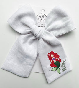 Mermaid Dreams Embroidered Bows
