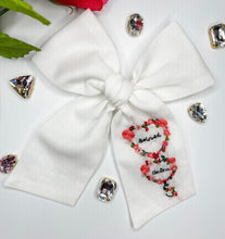 Load image into Gallery viewer, Beloved Bairn Embroidered Bows
