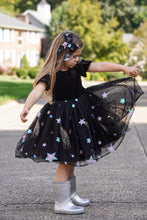 Load image into Gallery viewer, Black Star Tulle Bows and Headbands