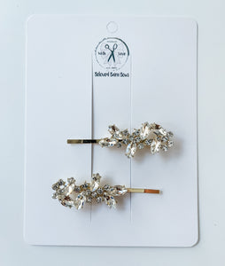 *PREORDER* Floral Diamond Bobby Pin Sets