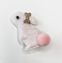Load image into Gallery viewer, Sparkly Bunny Clips