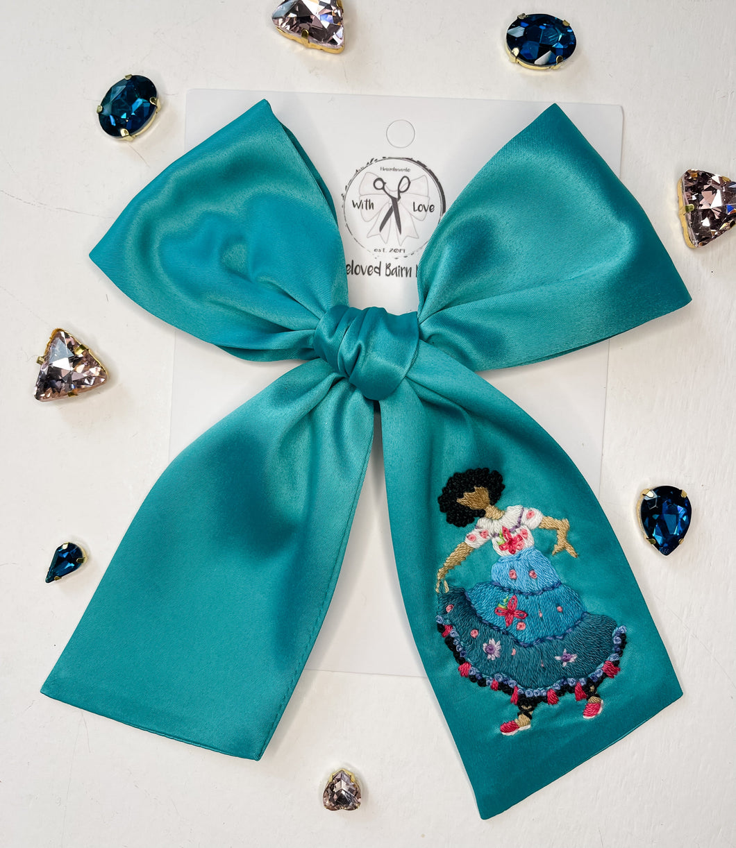 Encanto Embroidered Bows