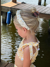 Load image into Gallery viewer, Glittering Sand Top Knot Headband