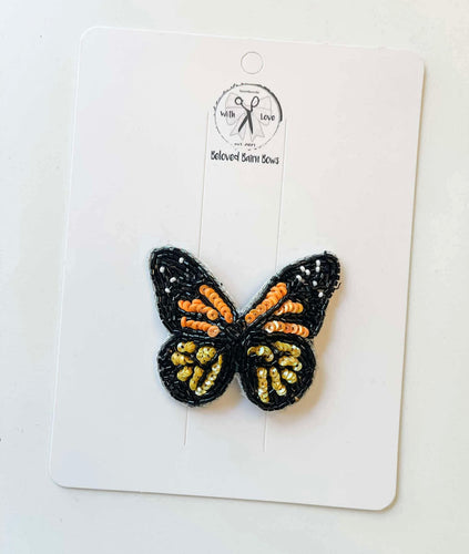 *PREORDER* Monarch Beaded Clips