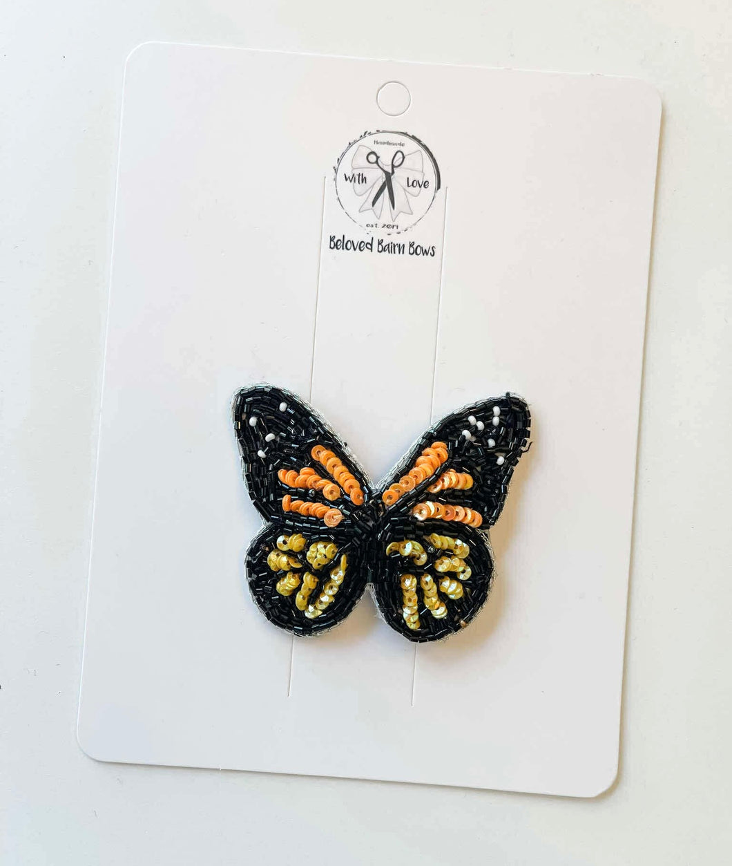 *PREORDER* Monarch Beaded Clips