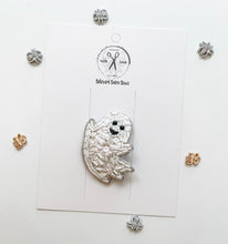 Load image into Gallery viewer, *PREORDER* Ghost Beaded Clips
