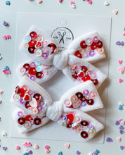 Load image into Gallery viewer, *PREORDER* I Love You More Embellished Bows