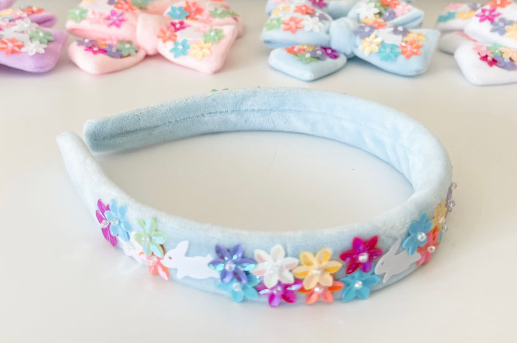 Spring Bunnies Embellished Headbands
