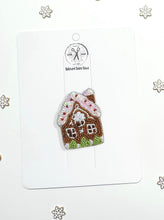 Load image into Gallery viewer, *PREORDER* Gingerbread House Beaded Clip