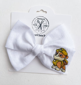 *4 Week TAT* Paw Patrol Bows and Headbands