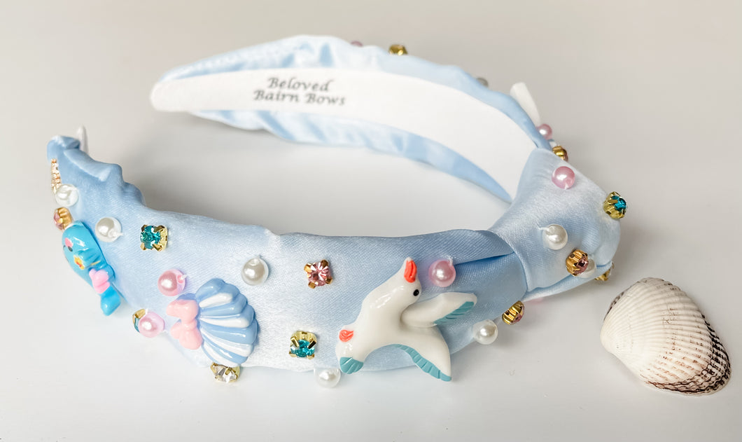 Seagulls & Shells Youth Headbands