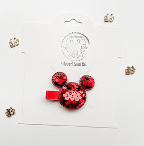 Mouse Sequin Clips