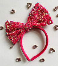 Load image into Gallery viewer, Pretty in Pink Sequin Headbands
