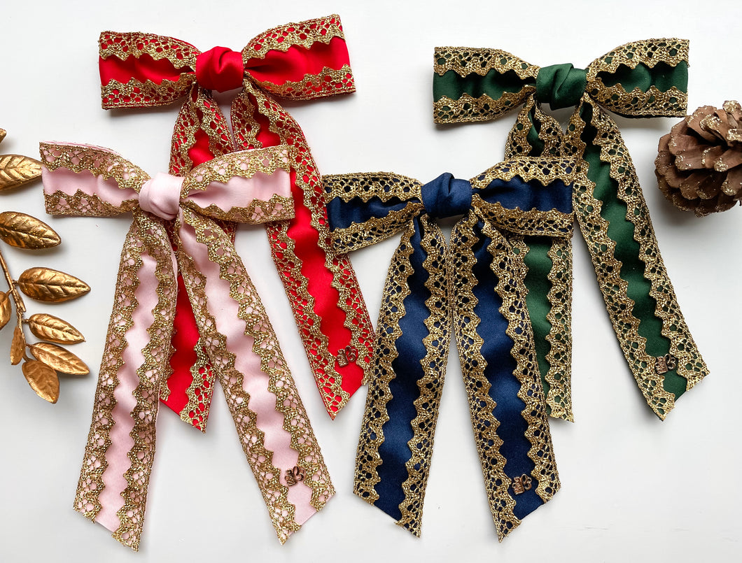 Holiday Gwenna Bows Vintage Style