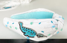 Load image into Gallery viewer, Narwhal, Unicorn of the Sea Headbands &amp; Scrunchies