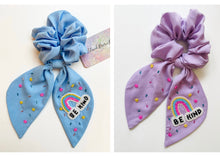 Load image into Gallery viewer, Be Kind Beaded Scrunchies