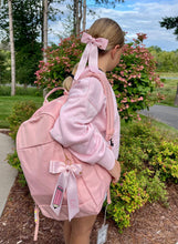 Load image into Gallery viewer, *PREORDER* Pale Blue Backpack Keychains and Hair Bows