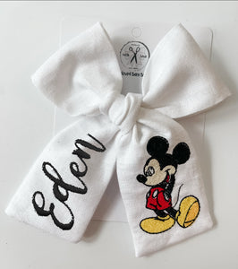 *PREORDER* Mickey Mouse Name Bows