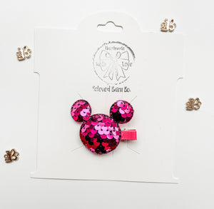 Mouse Sequin Clips