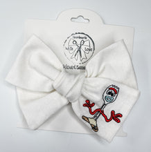 Load image into Gallery viewer, *PREORDER* Forky Embroidered Bows