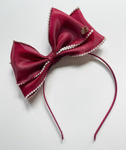Load image into Gallery viewer, Pretty in Pearls Organza Cecis and Headbands
