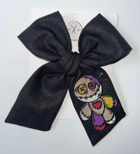 Load image into Gallery viewer, *PREORDER* Voodoo Doll Embroidered Bows