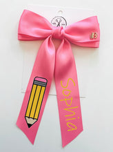 Load image into Gallery viewer, *PREORDER* Pencil Ceci Satin Bows