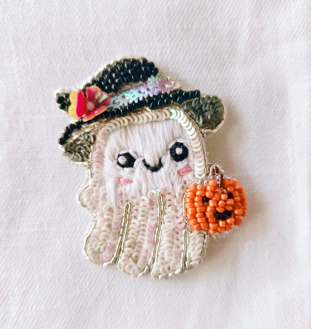 *PREORDER* Casperina The Friendly Ghost Beaded Clips