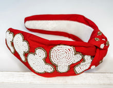 Load image into Gallery viewer, Happiest Place on Earth Beaded Top Knot Headbands