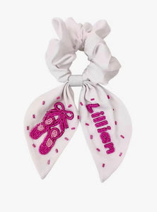 *PREORDER* NAME Ballerina Beaded Scrunchie