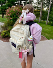 Load image into Gallery viewer, *PREORDER* Pale Blue Backpack Keychains and Hair Bows