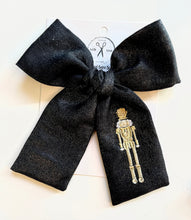Load image into Gallery viewer, Metallic Foil Black Nutcracker Jayleigh