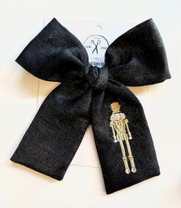 Metallic Foil Black Nutcracker Jayleigh