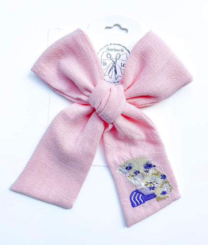 *4 Week TAT* Punzie Embroidered Bows