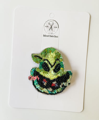*PREORDER* Oogie Boogie Beaded Clips