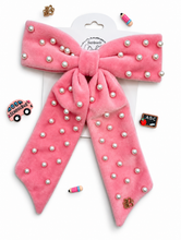 Load image into Gallery viewer, *SALE* Pink Pearl Kara Bow