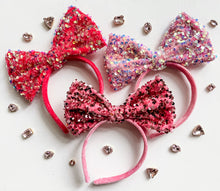 Load image into Gallery viewer, Pretty in Pink Sequin Headbands