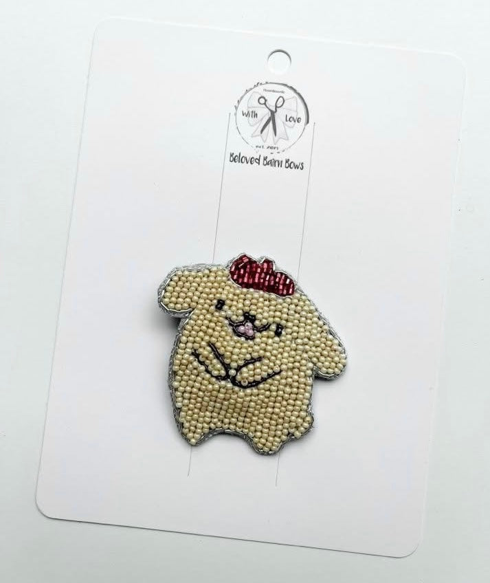 *PREORDER* Pompompurin & Macaroon Beaded Clips