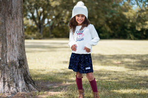 *2 Week TAT* Navy Sequin Bows & Headbands