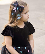 Load image into Gallery viewer, *2 Week TAT* Black Star Tulle Bows and Headbands