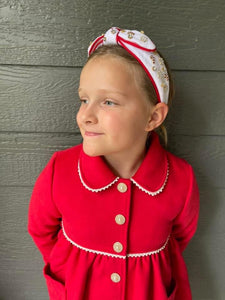 Candycane Winter Embellished Headband