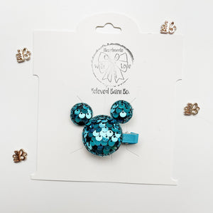 Mouse Sequin Clips