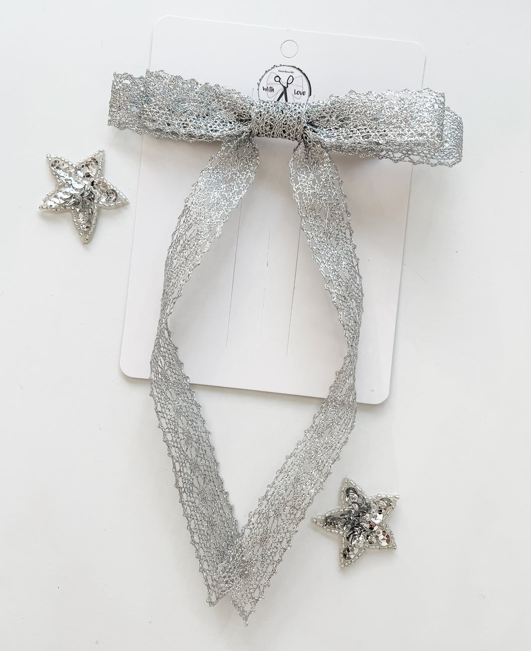 Gold & Silver Lace Bows