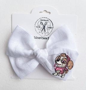 *4 Week TAT* Paw Patrol Bows and Headbands