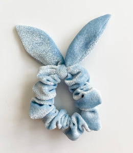 *4 Week TAT* Glittery Pink & Blue Velvet Bows and Headbands