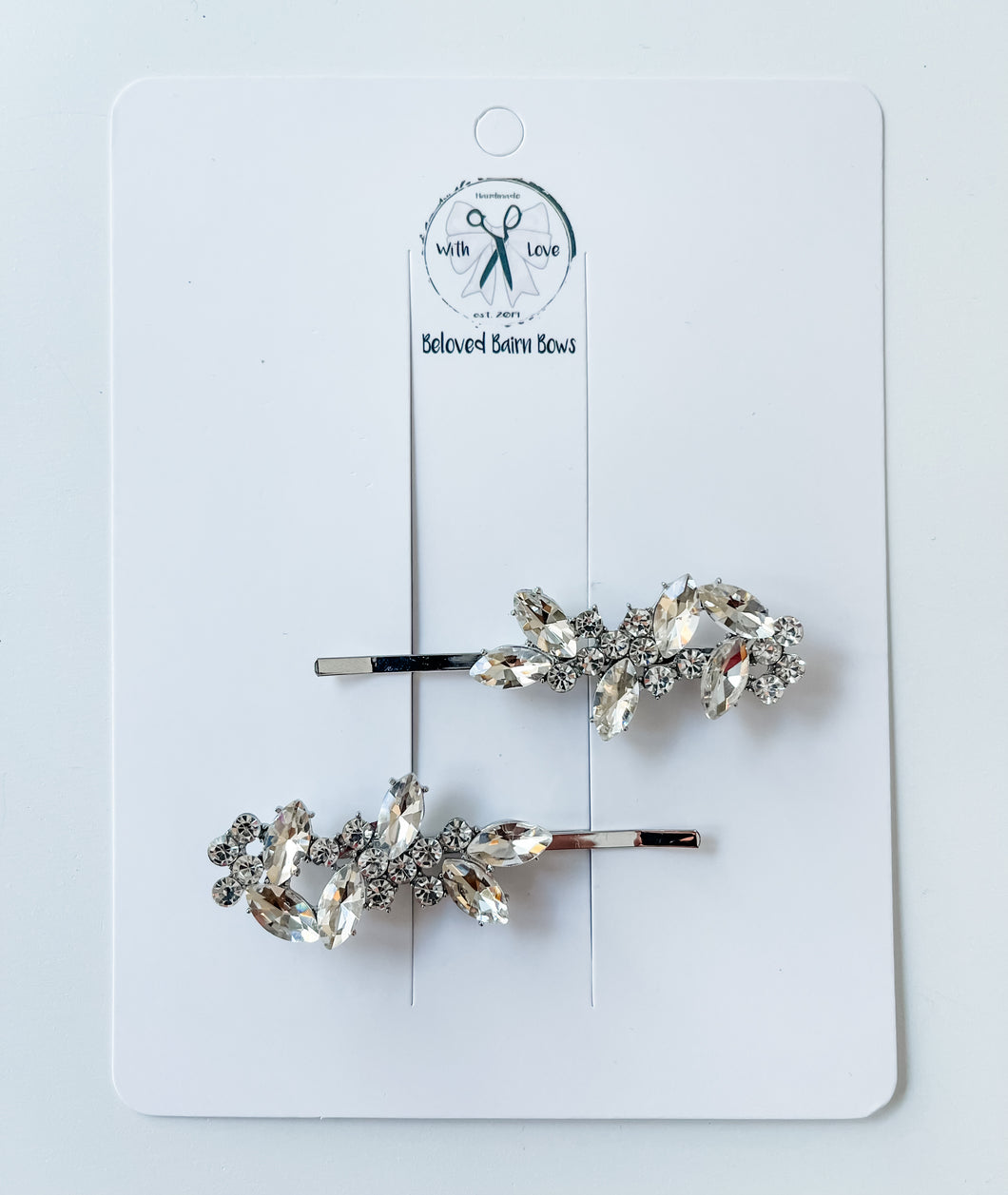 *PREORDER* Floral Diamond Bobby Pin Sets